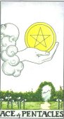 ace of pentacles tarot card - free online reading