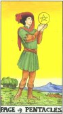 Page of Pentacles - Minor Arcana Tarot Card
