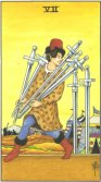 Seven of Swords - Minor Arcana Tarot Card